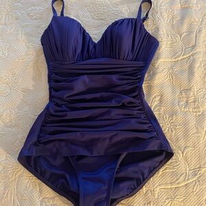 Miracle Suit, Size 8, Purple